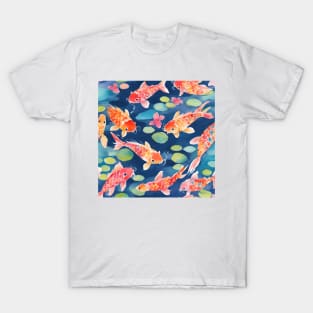 Koi fish watercolor T-Shirt